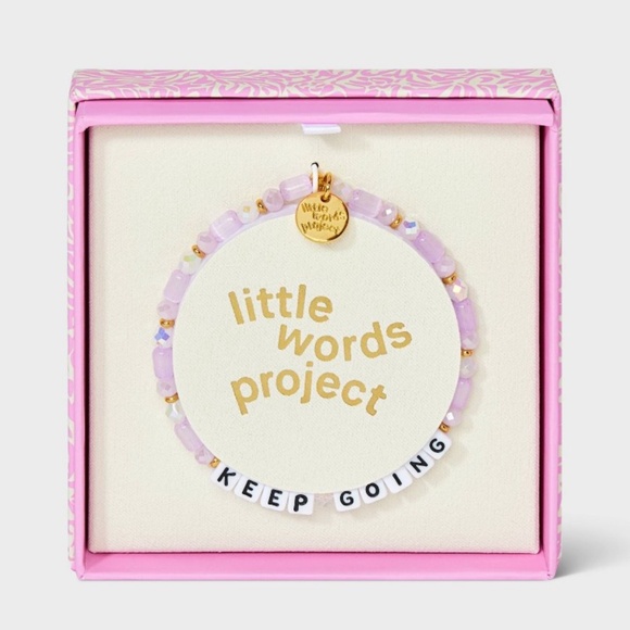 Little Words Project Jewelry - New Keep Going Little Words Project Bracelet S/M